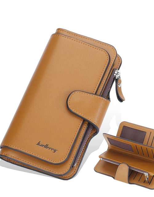 Load image into Gallery viewer, Large Capacity Women Long Leather Wallet
