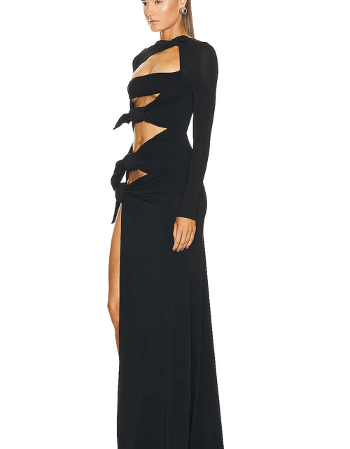 Load image into Gallery viewer, Black Luxury Evening Dresses for Women
