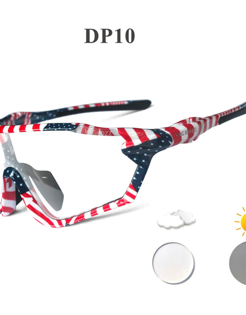 Load image into Gallery viewer, VAGHOZZ Brand New Style Cycling Glasses Outdoor Sunglasses Men Women Sport Eyewear UV400 MTB Bike Bicycle Photochromic Goggles
