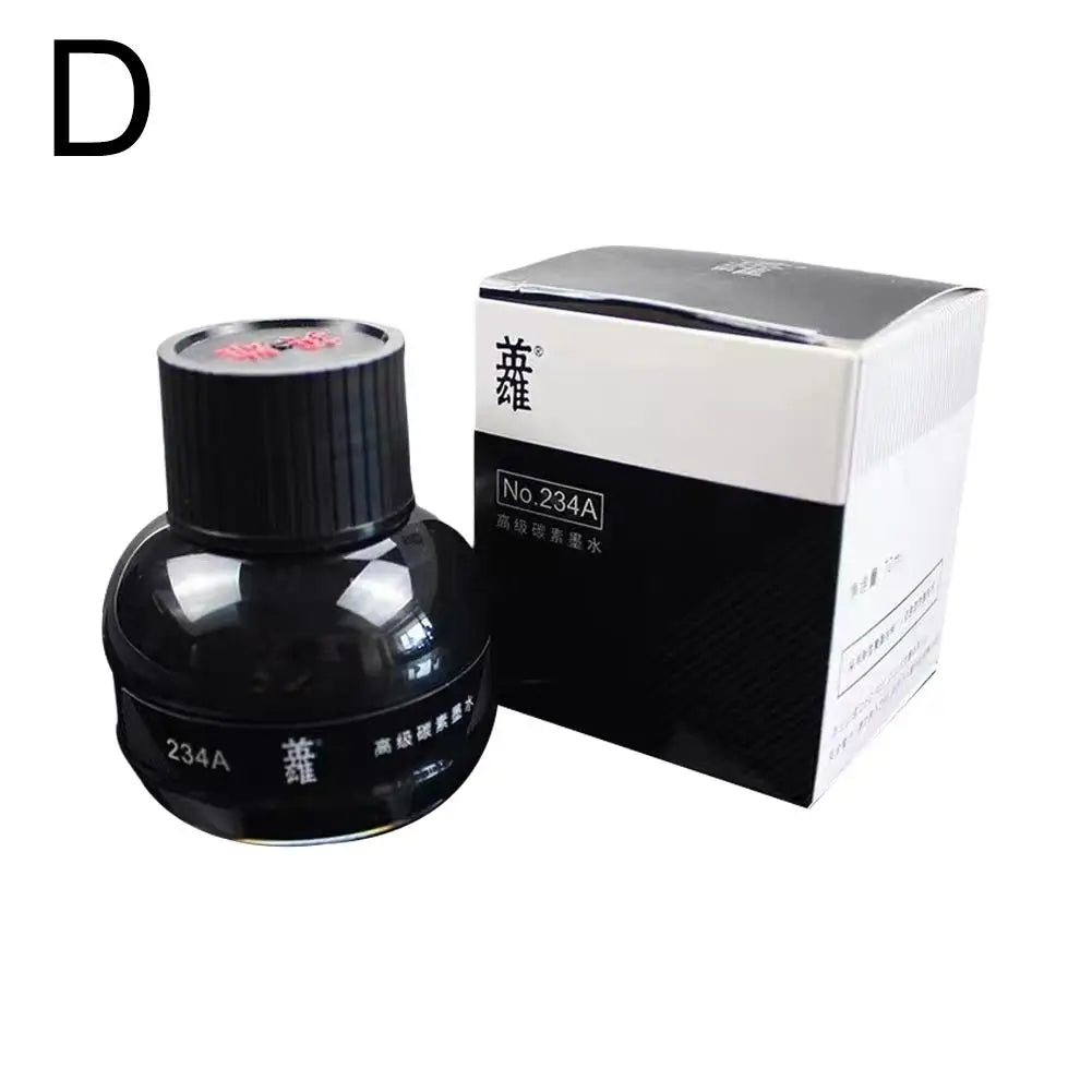 1 Bottle Pure Colorful 20/30/70ml Fountain Pen Ink Refilling Ink Stationery School High Quality Calligraphy Writing Fountain Ink