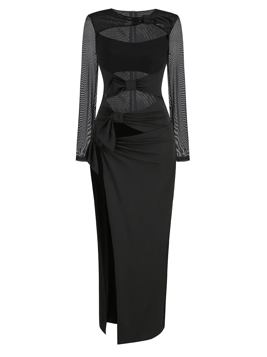 Black Luxury Evening Dresses for Women