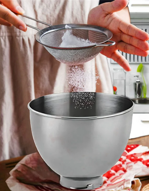 Load image into Gallery viewer, For Kitchenaid Classic&amp;Artisan Series 4.5QT/5QT Mixer 304 Bowl Stainless Steel Mixer Bowl Dishwasher Safe
