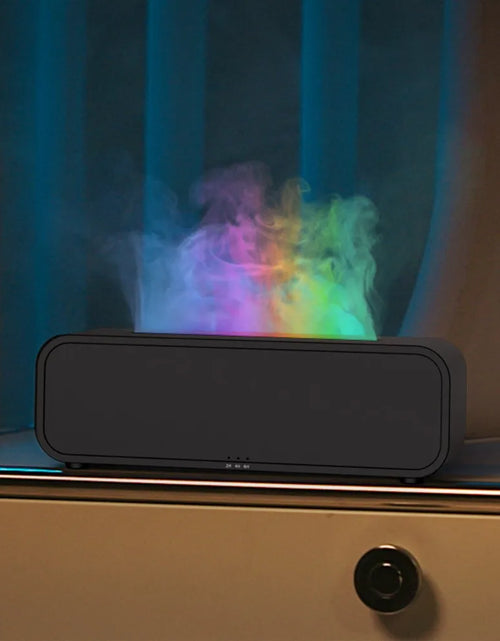 Load image into Gallery viewer, USB Aroma Diffuser Humidifier Addable Essential Oils Aroma Diffuser with Timer Protection Function 7 Colours Ambient Night Light
