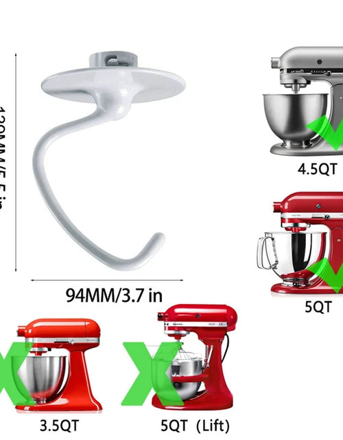 Load image into Gallery viewer, 1 Set Kitchen Aide Assecories Kitchenaid Mixer 4.5-5 Qt Tilt-Head Stand Mixers For K45B/K5THCB/K5THBS
