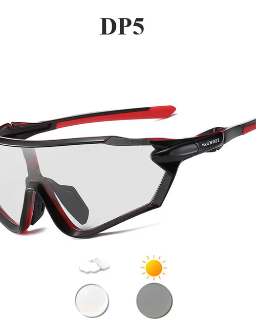 Load image into Gallery viewer, VAGHOZZ Brand New Style Cycling Glasses Outdoor Sunglasses Men Women Sport Eyewear UV400 MTB Bike Bicycle Photochromic Goggles

