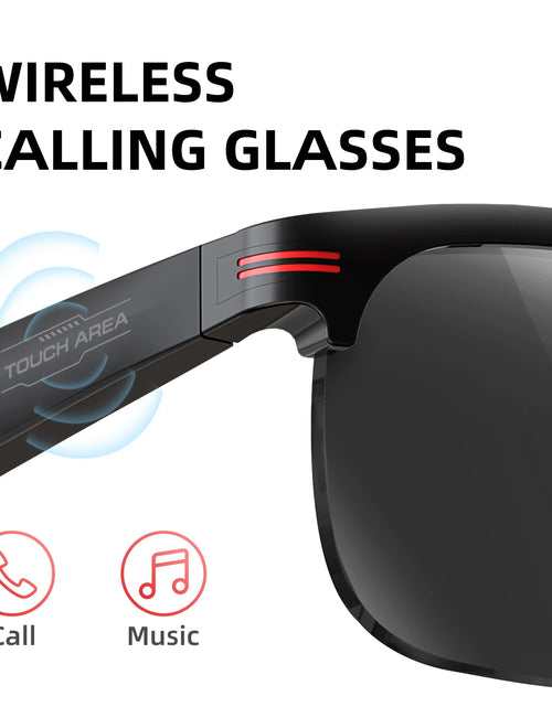 Load image into Gallery viewer, New Bluetooth smart glasses for outdoor running, music/calling/sports/travel/driving/business sunglasses for men and women

