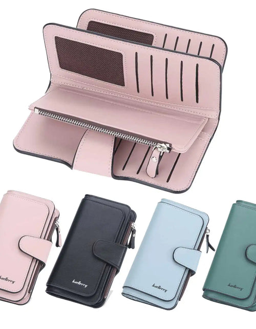 Load image into Gallery viewer, Large Capacity Women Long Leather Wallet
