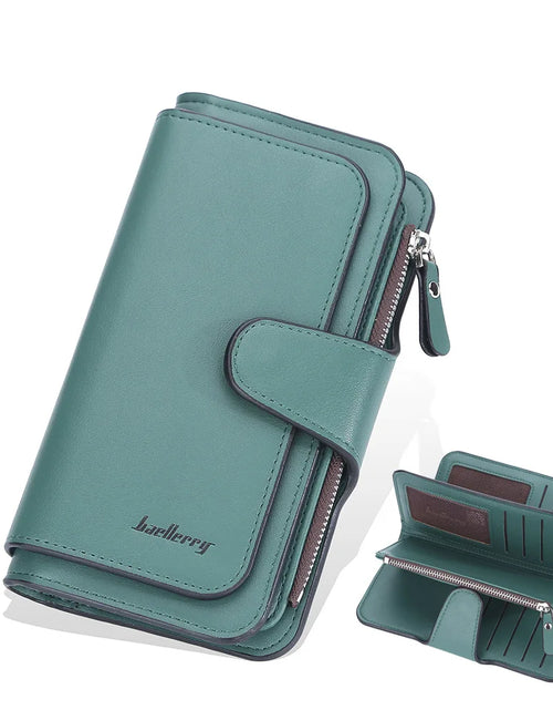 Load image into Gallery viewer, Large Capacity Women Long Leather Wallet
