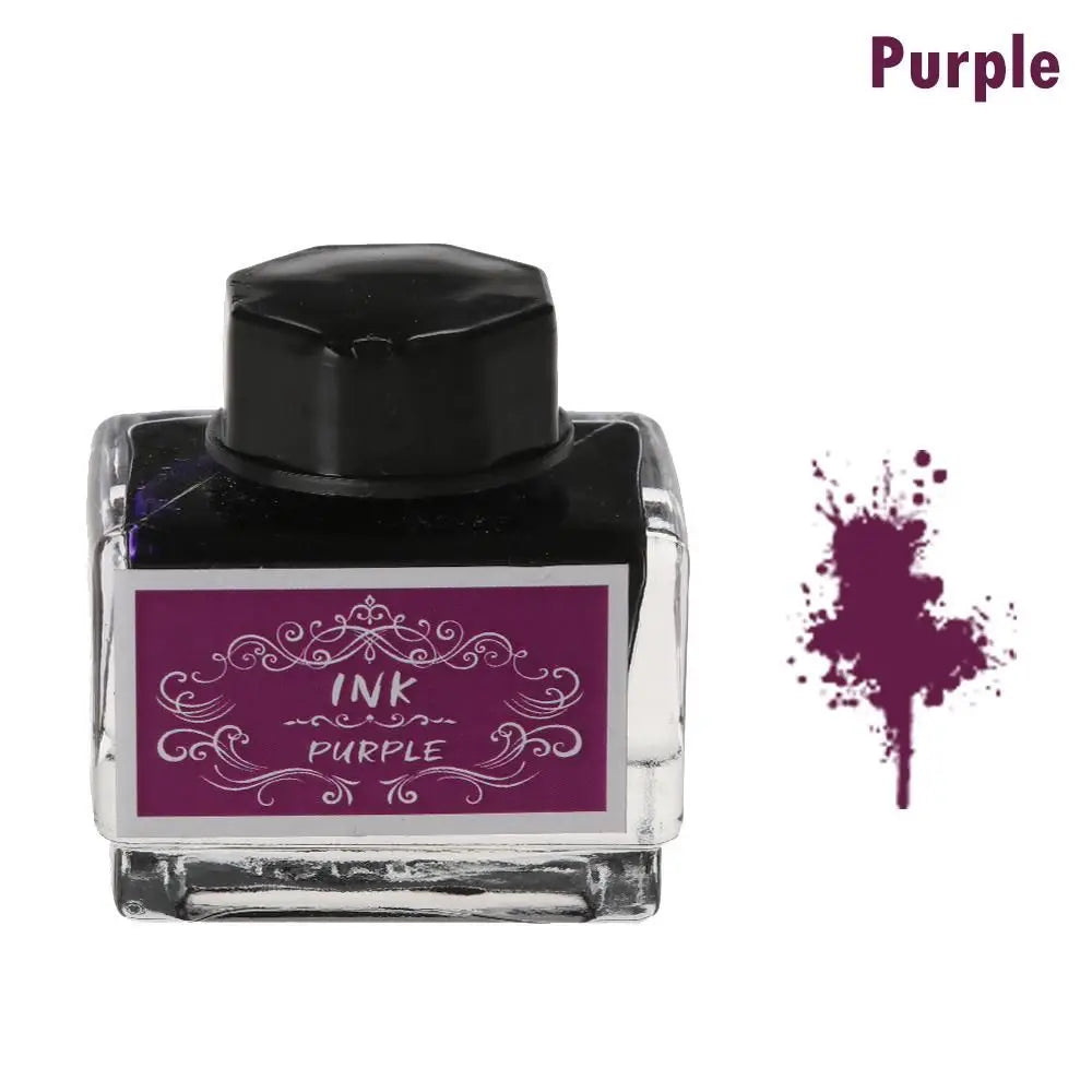 Muilt Color Signature Pen Ink Fountain Dip Pen Painting Writing Colored Ink Handmade Stationery High Quality School Supplies