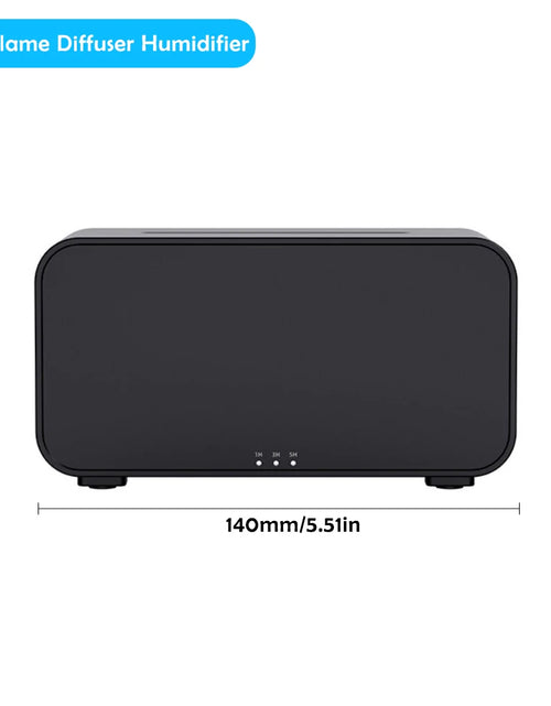 Load image into Gallery viewer, USB Aroma Diffuser Humidifier Addable Essential Oils Aroma Diffuser with Timer Protection Function 7 Colours Ambient Night Light
