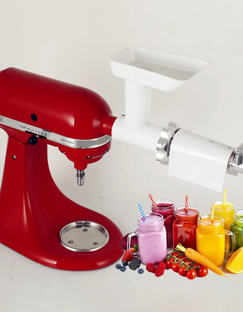 Load image into Gallery viewer, Meat Grinder Attachment for KitchenAid FGA Mixers, Tomato Juicer Strainer Screw Shaft Filter Sleeve Baffle Accessories
