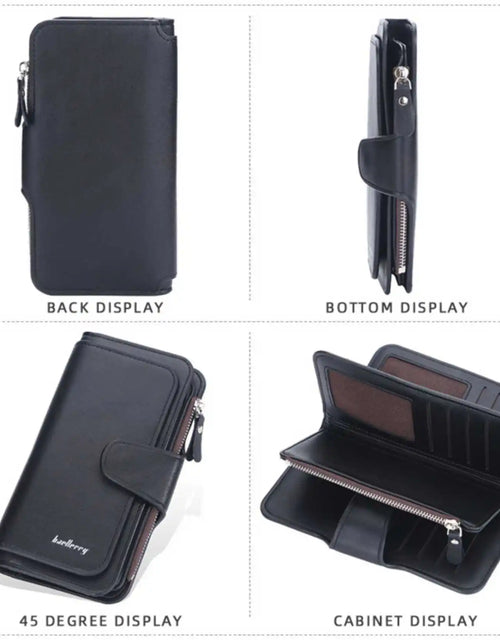 Load image into Gallery viewer, Large Capacity Women Long Leather Wallet
