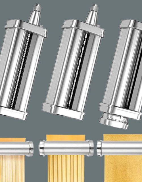 Load image into Gallery viewer, Suitable for KitchenAid Desktop Mixer Noodle Pressing Three-piece Set KA General Meat Grinder Sausage Machine Accessories
