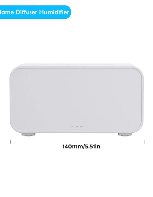 Load image into Gallery viewer, USB Aroma Diffuser Humidifier Addable Essential Oils Aroma Diffuser with Timer Protection Function 7 Colours Ambient Night Light

