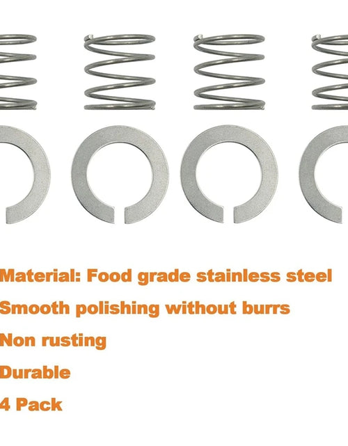 Load image into Gallery viewer, 4 PCS Spring And Washer Silver Quick Install Accessorie For Kitchenaid Mixer 3.5 Quarts To 7 Quarts Protect And Extend The Life
