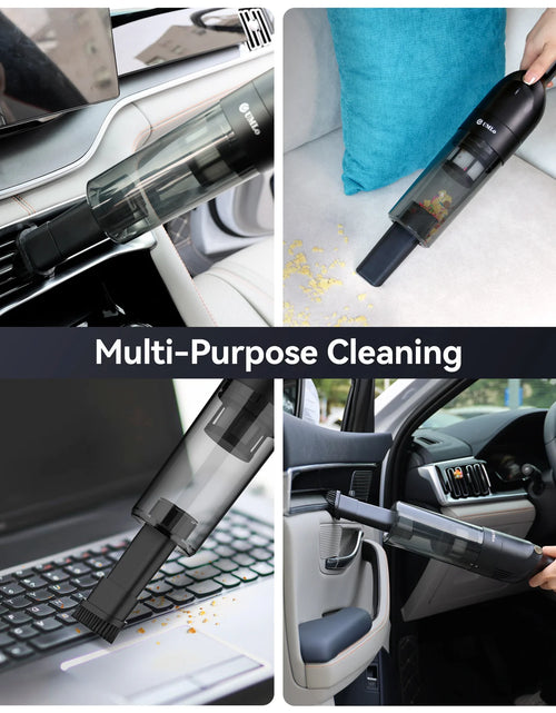 Load image into Gallery viewer, UMLo H6 Handheld Rechargeable Vacuum Cleaner Cordless with 30 Mins Runtime&amp;500 ML Dust-bin, for Car Floors Pet Hair Home Office
