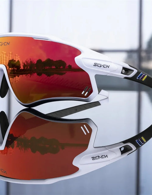 Load image into Gallery viewer, SCVCN Polarized Cycling Glasses MTB Riding Running Sunglasses UV400 Fishing Goggles Man Woman Bike Bicycle Eyewear

