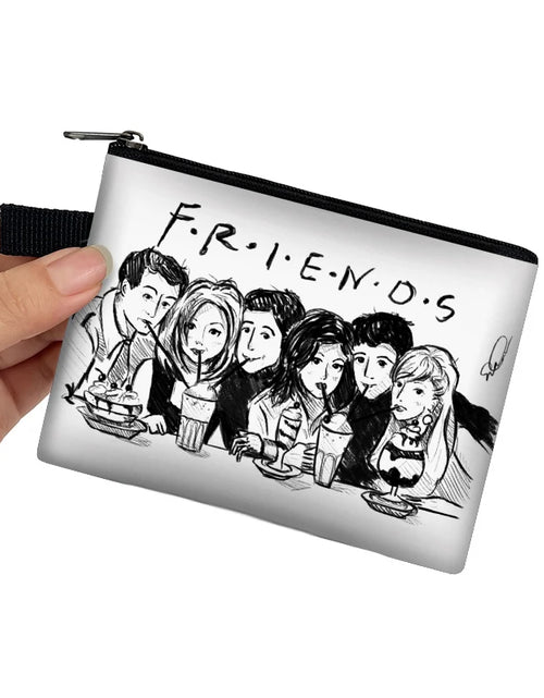 Load image into Gallery viewer, Friends Print Coin Purse CENTRAL PERK Small Wallets
