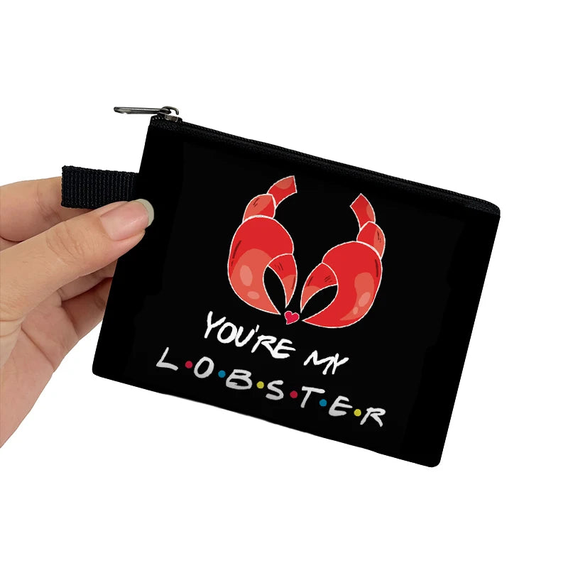 Friends Print Coin Purse CENTRAL PERK Small Wallets