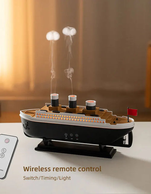 Load image into Gallery viewer, New Raindrop Green Landscape Humidifier, Air Humidifier Diffuser with Essential Oil Aromatherapy Function, Suitable for Home Use

