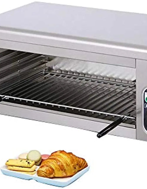 Bild in Galerie-Viewer laden, Käseschmelzer, elektrischer Käseschmelzer, 2000 W, Salamander, Broiler, BBQ, Grill, Arbeitsplatte
