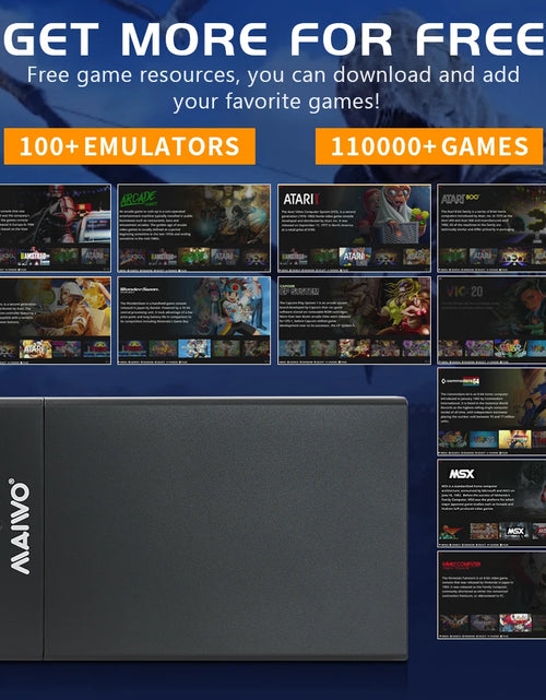 Load image into Gallery viewer, 12TB Retro Game HDD Playnite External Hard Drive With 390 AAA Games For PS4/PS3/PS2/PS1/PSP/Switch/WII/N64 For Windows PC/Laptop
