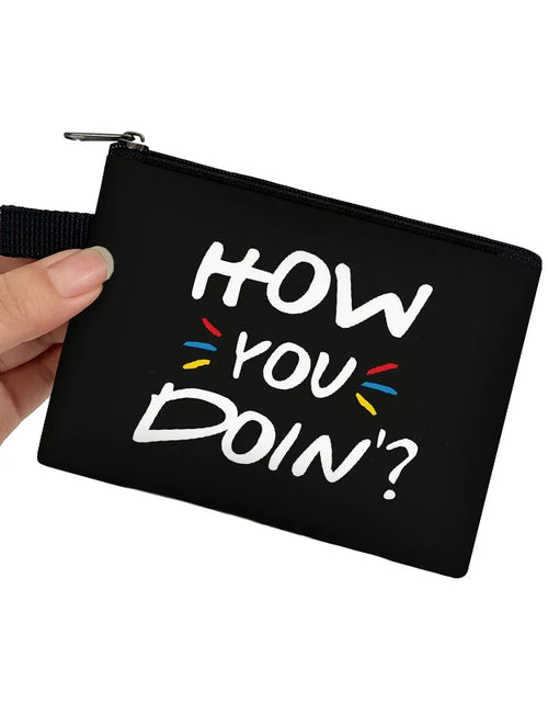 Load image into Gallery viewer, Friends Print Coin Purse CENTRAL PERK Small Wallets
