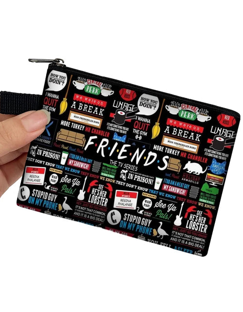 Load image into Gallery viewer, Friends Print Coin Purse CENTRAL PERK Small Wallets
