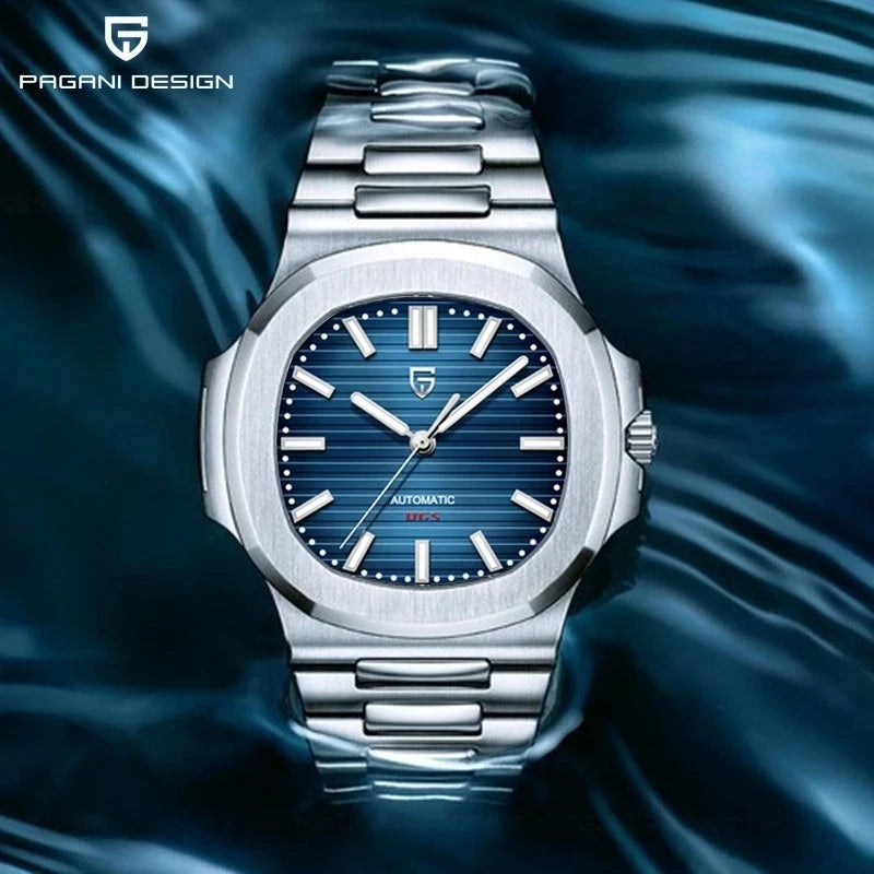 PAGANI DESIGN 2024 New Sport Elegance Quartz watch for men 100M Waterproof Sapphire Mechanical watch 40MM Automatic men watch