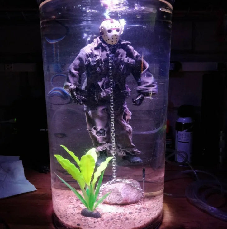 Jason Is Alive Resin Lamp Horror Movie Character Night Light