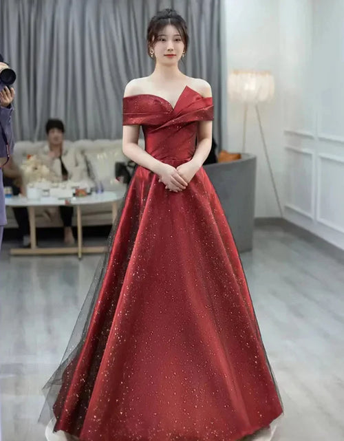 Cargar imagen en el visor de la galería, Vestido de satén para mujer
