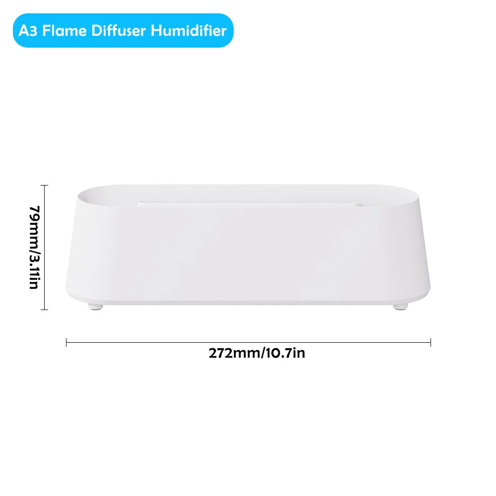 USB Aroma Diffuser Humidifier Addable Essential Oils Aroma Diffuser with Timer Protection Function 7 Colours Ambient Night Light