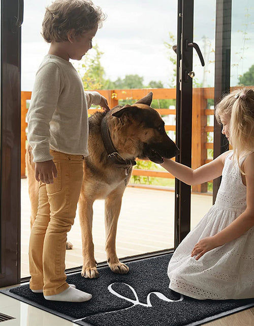Load image into Gallery viewer, Front Doormats Entrance Mat Indoor Outdoor Water Absorption Floor Mats Non-Slip Back Rubber Welcome Doormat For Bathroom Kitchen
