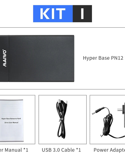 Load image into Gallery viewer, 12TB Retro Game HDD Playnite External Hard Drive With 390 AAA Games For PS4/PS3/PS2/PS1/PSP/Switch/WII/N64 For Windows PC/Laptop
