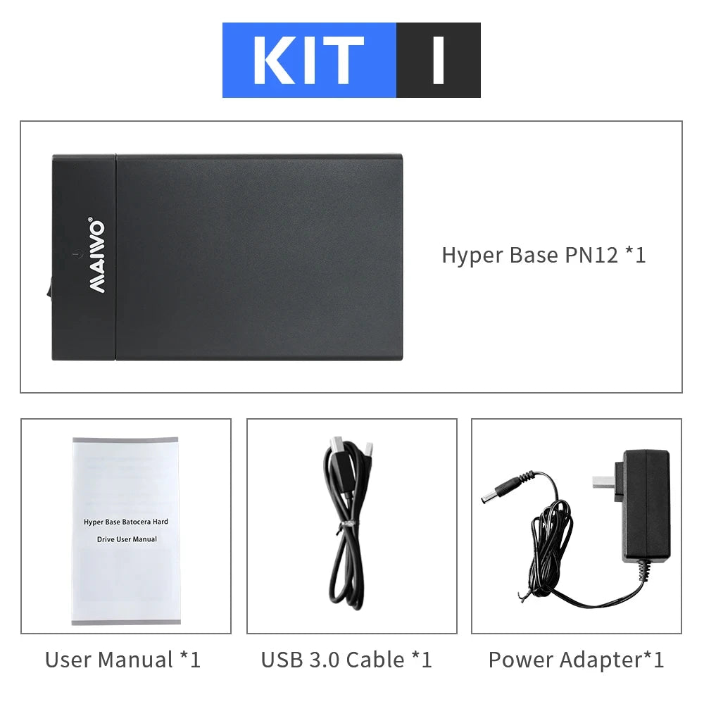 12TB Retro Game HDD Playnite External Hard Drive With 390 AAA Games For PS4/PS3/PS2/PS1/PSP/Switch/WII/N64 For Windows PC/Laptop