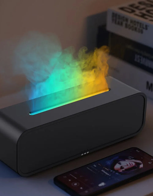 Load image into Gallery viewer, USB Aroma Diffuser Humidifier Addable Essential Oils Aroma Diffuser with Timer Protection Function 7 Colours Ambient Night Light

