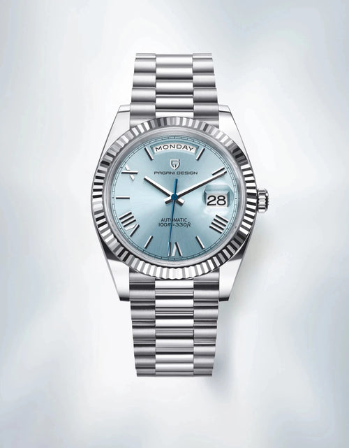 Load image into Gallery viewer, Pagani Design New Week Calendar Type watch for men Sapphire mirror 10ATM Automatic Watch ST16 Business Men’s All Steel Watches
