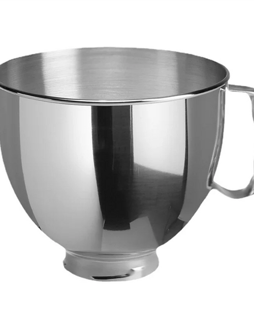 Load image into Gallery viewer, For Kitchenaid Classic&amp;Artisan Series 4.5QT/5QT Mixer 304 Bowl Stainless Steel Mixer Bowl Dishwasher Safe
