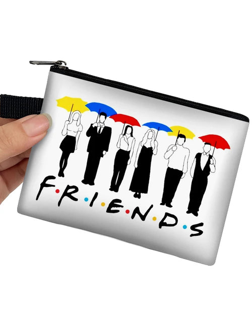 Load image into Gallery viewer, Friends Print Coin Purse CENTRAL PERK Small Wallets

