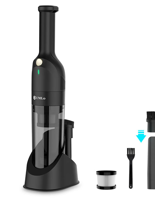 Load image into Gallery viewer, UMLo H6 Handheld Rechargeable Vacuum Cleaner Cordless with 30 Mins Runtime&amp;500 ML Dust-bin, for Car Floors Pet Hair Home Office
