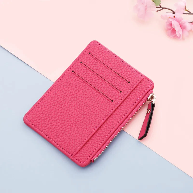 Men/Women Mini ID Card Wallet