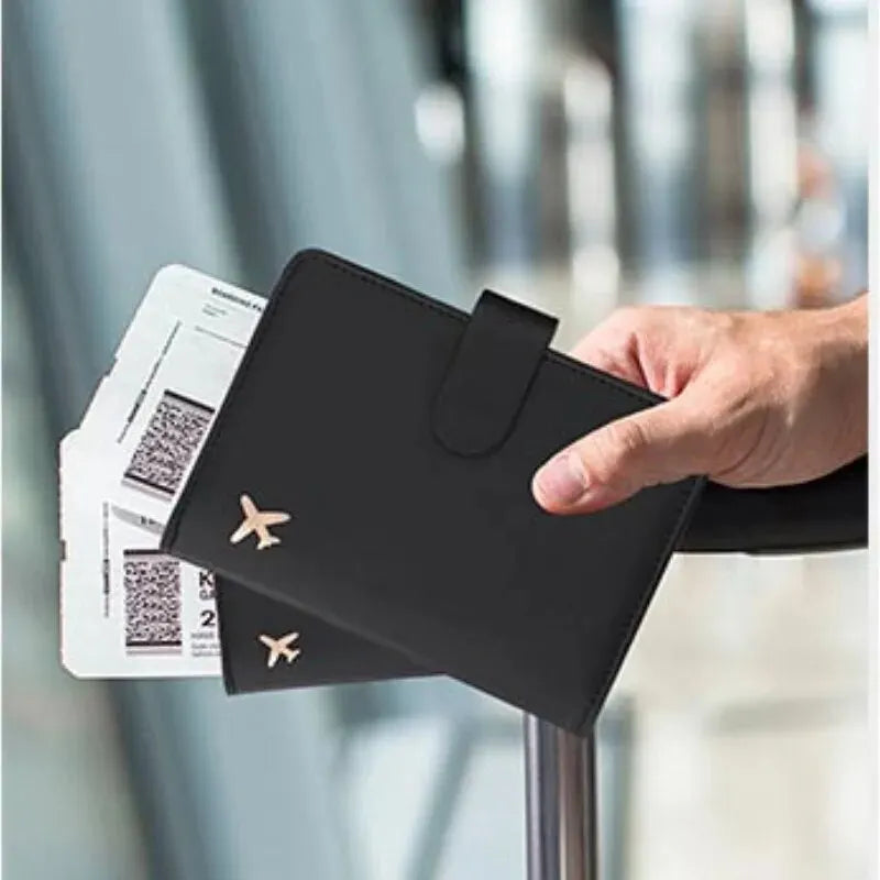 Passport Leather Travel Passport Holder