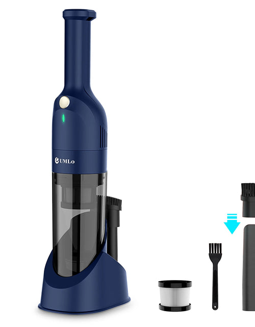 Load image into Gallery viewer, UMLo H6 Handheld Rechargeable Vacuum Cleaner Cordless with 30 Mins Runtime&amp;500 ML Dust-bin, for Car Floors Pet Hair Home Office
