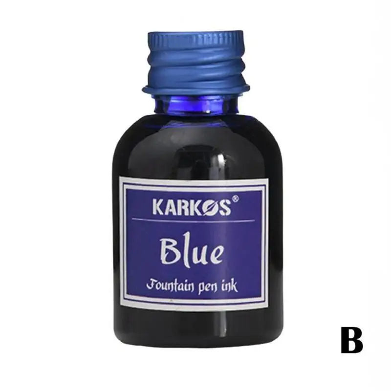 1 Bottle Pure Colorful 20/30/70ml Fountain Pen Ink Refilling Ink Stationery School High Quality Calligraphy Writing Fountain Ink