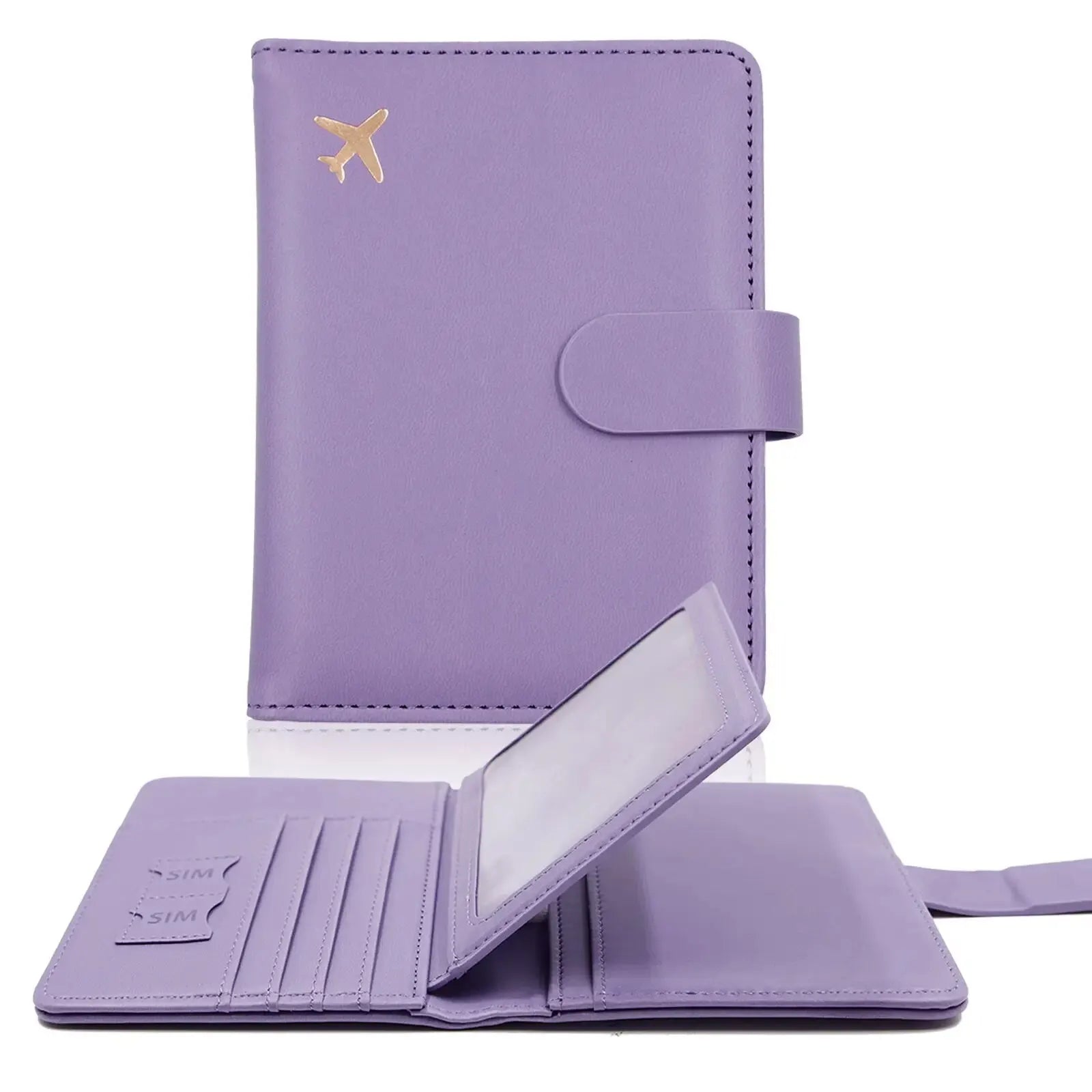 Passport Leather Travel Passport Holder