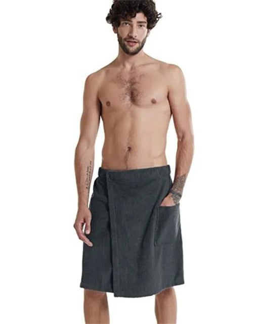 Load image into Gallery viewer, Soft Wearable Bath Towel with Pocket Bathrobes Shower Wrap Sauna Gym Swimming Holiday Spa Bath Beach Towel Toalla De Playa
