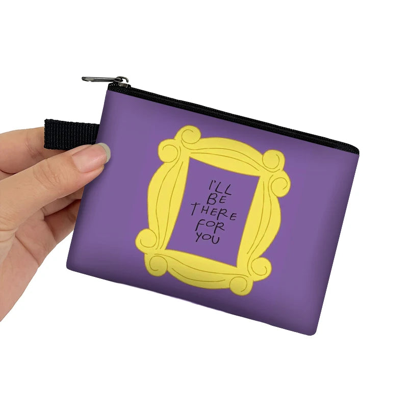 Friends Print Coin Purse CENTRAL PERK Small Wallets