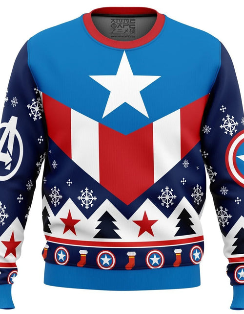 Load image into Gallery viewer, Christmas Men&#39;s Hoodie Captain America Boy Pullover 3D Printing Oversized Top Venom Men&#39;s Pullover Deadpool Marvel Mens Clothing

