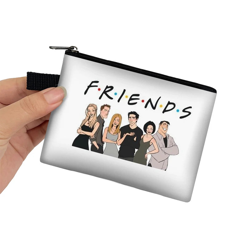 Friends Print Coin Purse CENTRAL PERK Small Wallets