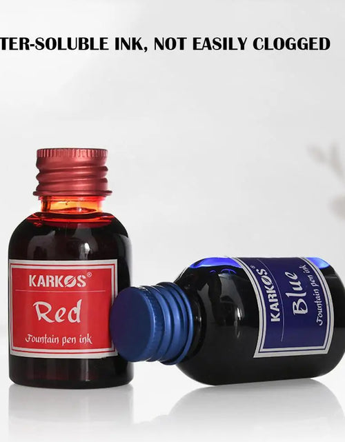 Load image into Gallery viewer, 1 Bottle Pure Colorful 20/30/70ml Fountain Pen Ink Refilling Ink Stationery School High Quality Calligraphy Writing Fountain Ink
